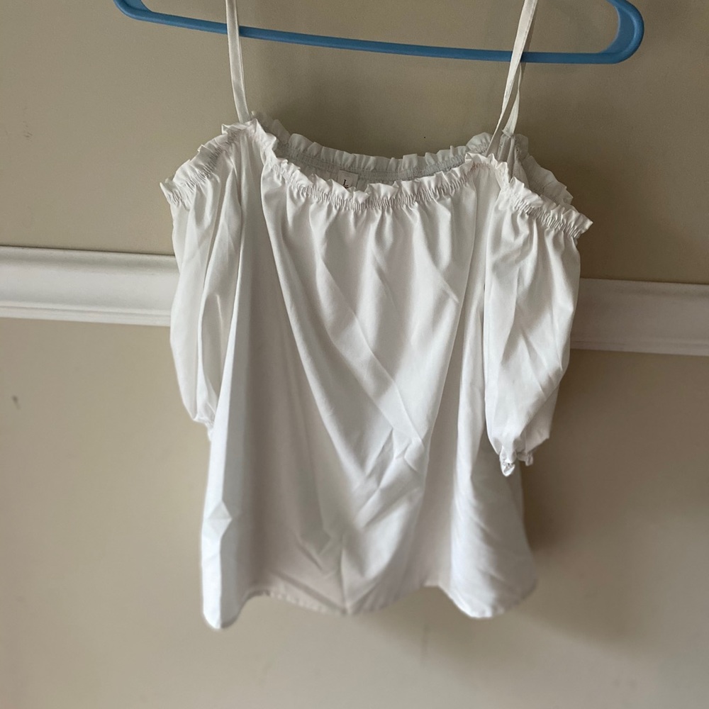 White off-the-shoulder Top